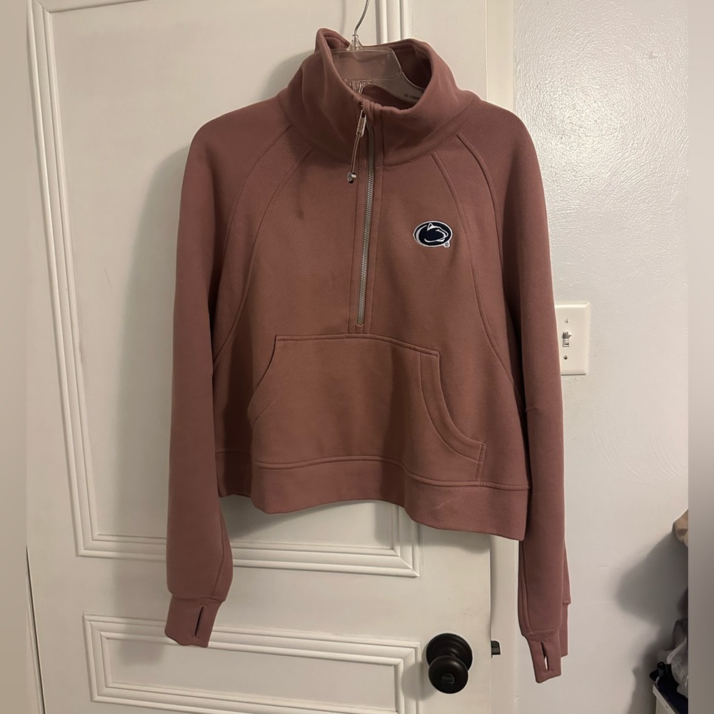 Scuba Oversized Funnel Neck Half-Zip